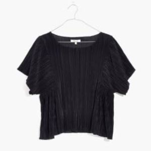 Madewell Texture & Thread Micropleat top
